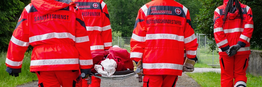 Katastrophenschutzhelfer in Bayerisch Schwaben