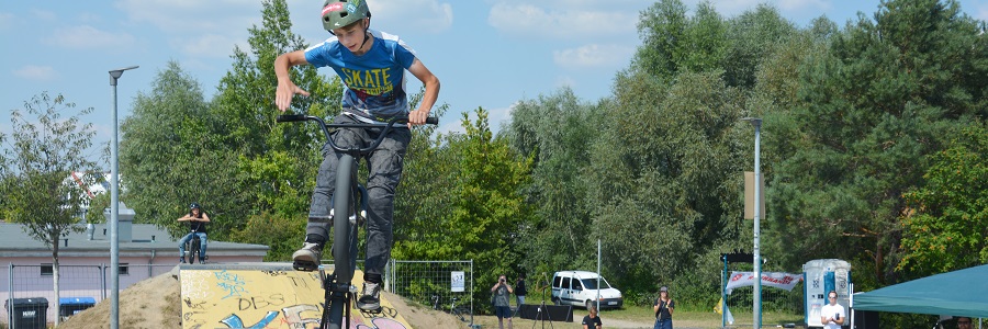Mit viel Übung dank der BMX AG klappt jeder Sprung besser.