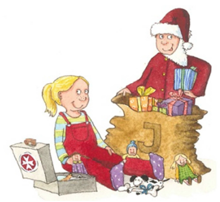 Jona und Joni feiern Weihnachten