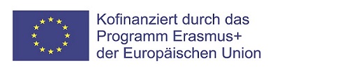 Logo "Kofinanziert durch das Programm Erasmus+ der Europäischen Union"
