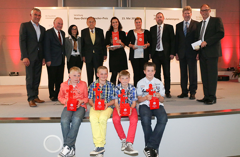 Preisträger des Hans-Dietrich-Genscher-Preis und Johanniter-Juniorenpreis 2013