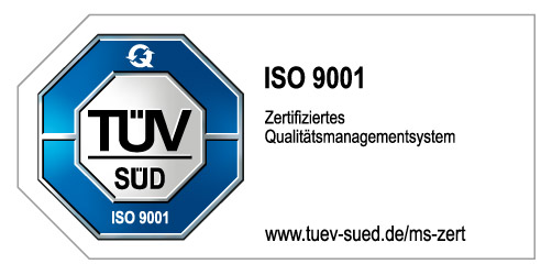 Das TÜV Siegel bestätigt das Einhalten der Qualitätskriterien im Qualitätsmanagement.