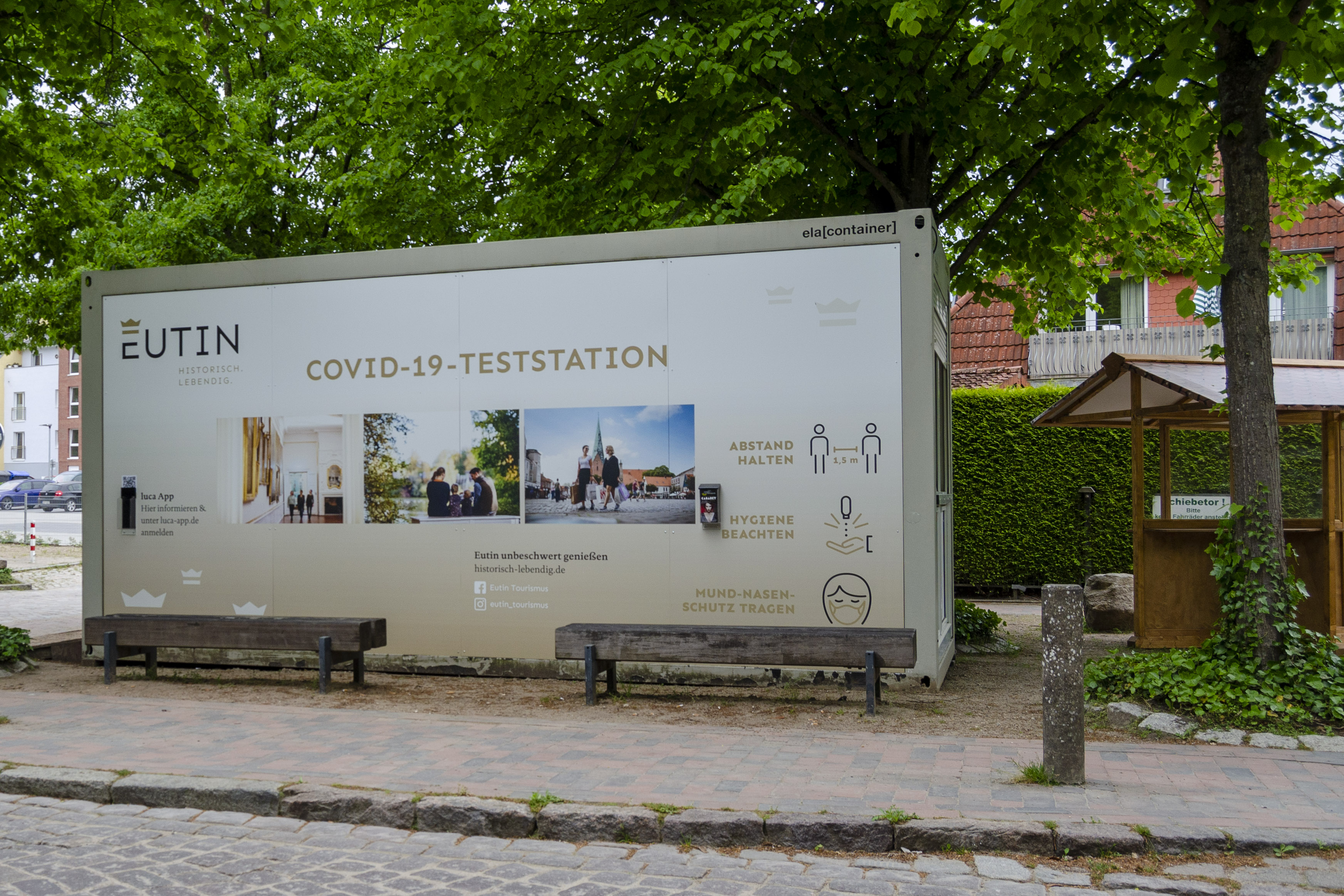 Teststation Eutin Innenstadt (Jungfernstieg) Teststation Eutin Innenstadt (Jungfernstieg)