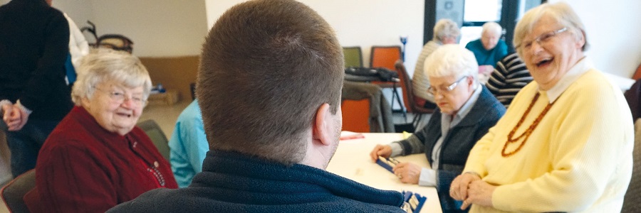 Gemeinsam statt einsam - das Café Klönschnack im MGH