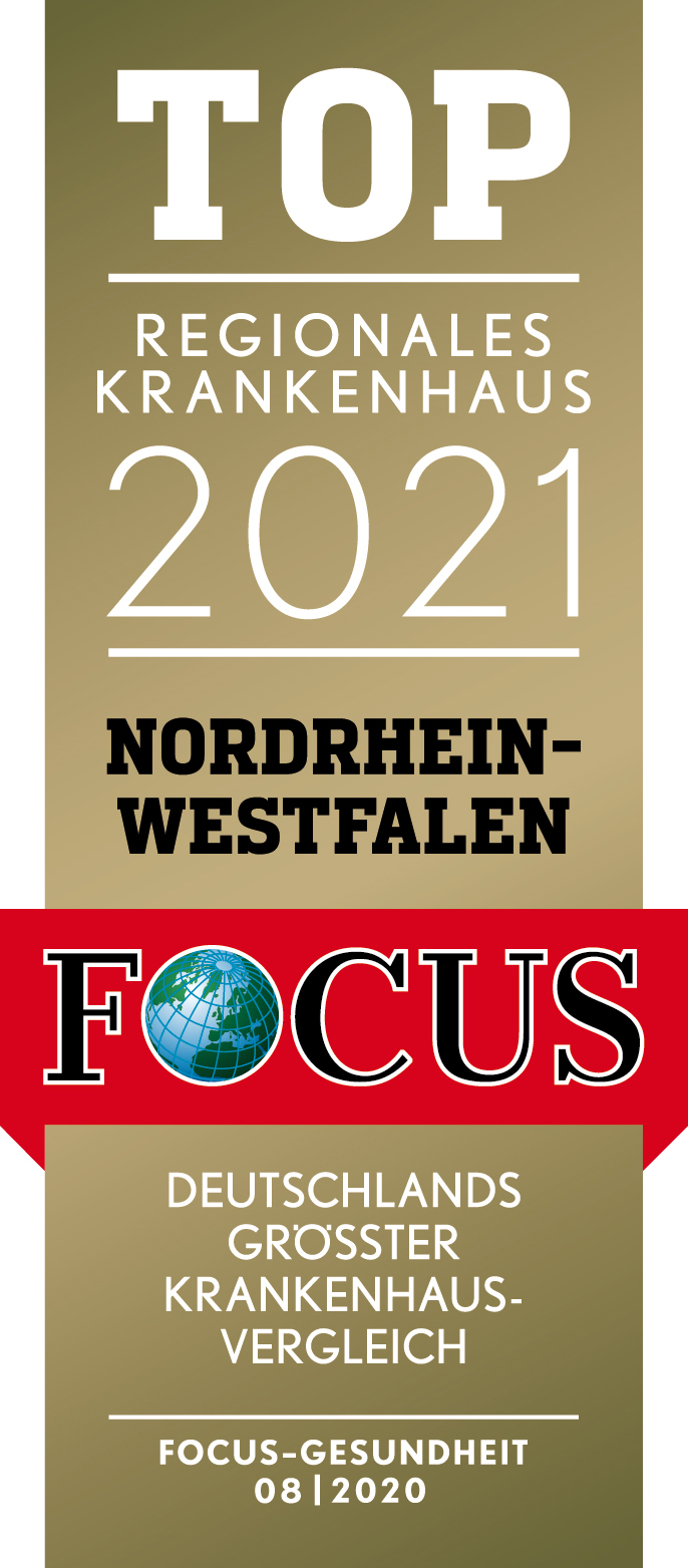 FOKUS Siegel Regionales Krankenhaus 2021 NRW