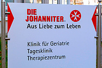 Johanniter Schild Tagesklinik Geriatrie Therapiezentrum