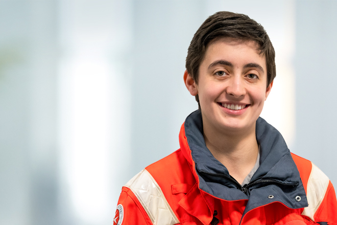 Porträt von Annalena Wallner, Stellvertretung Ortsbeauftragte Puchheim, Gröbenzell.