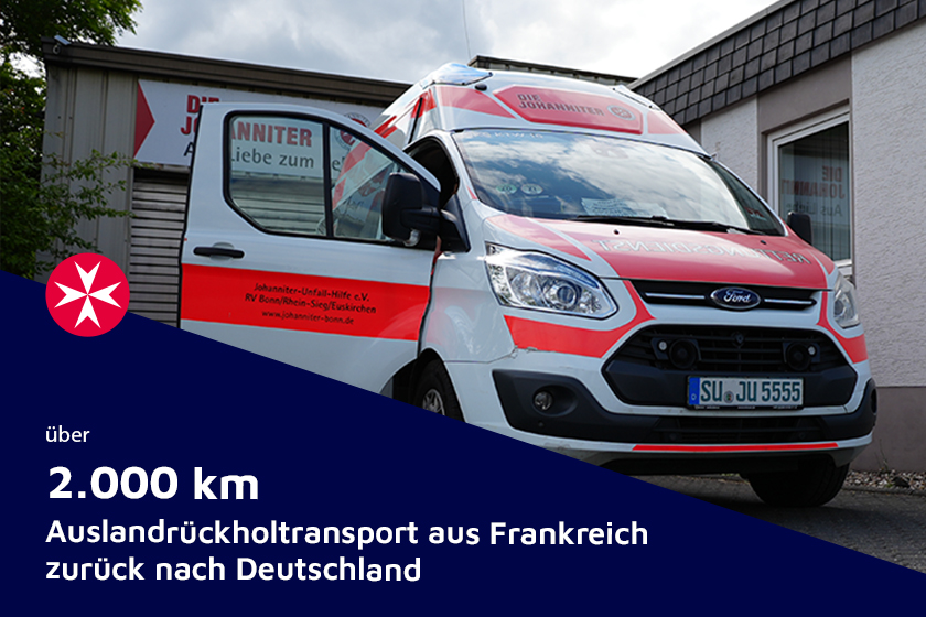 Krankentransportwagen der Johanniter