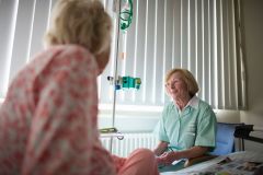 Grüne Dame im Einsatz