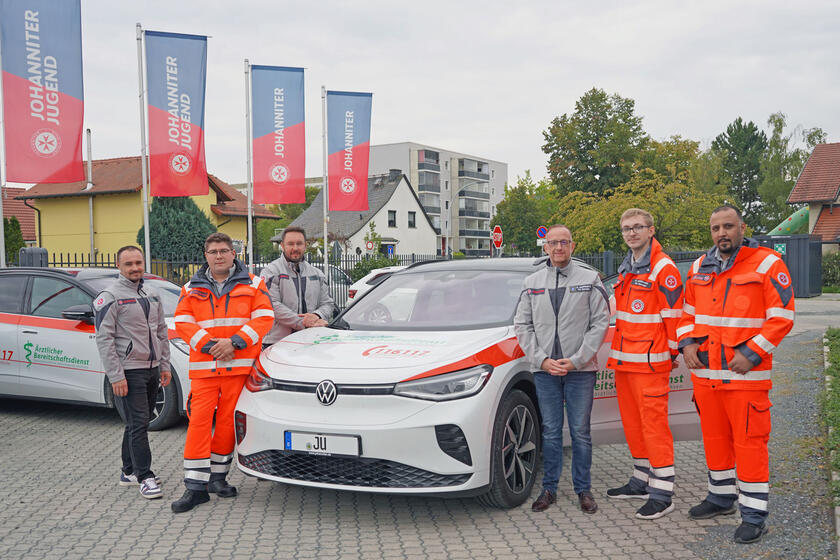 Johanniter-Team im Einsatz für den Ärztlichen Bereitschaftsdienst im Landkreis Sächsische Schweiz-Osterzgebirge