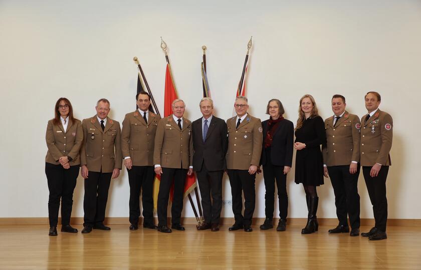 Das neu gewählte Präsidium der Johanniter-Unfall-Hilfe.