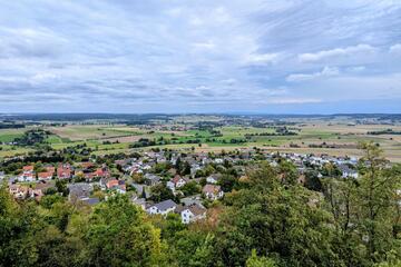 toller Panoramaausblick über Amöneburg