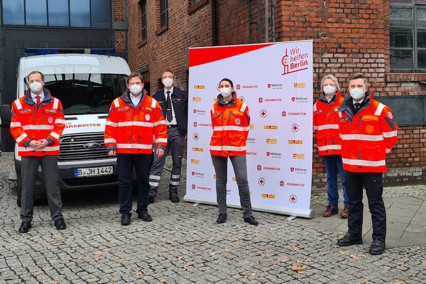Gruppenbild des Johanniter-Team