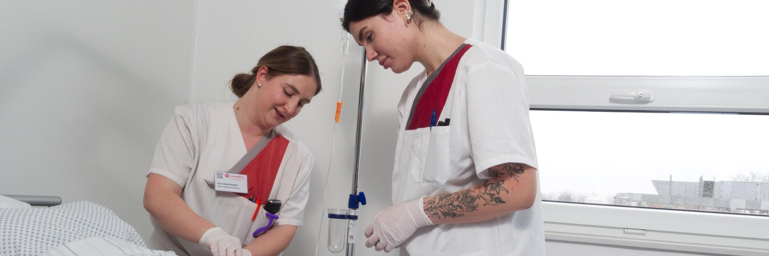 Praktika für die Ausbildung von Pflegekräften in verschiedenen Bereiche der Pflege und medizinsicher Bereiche