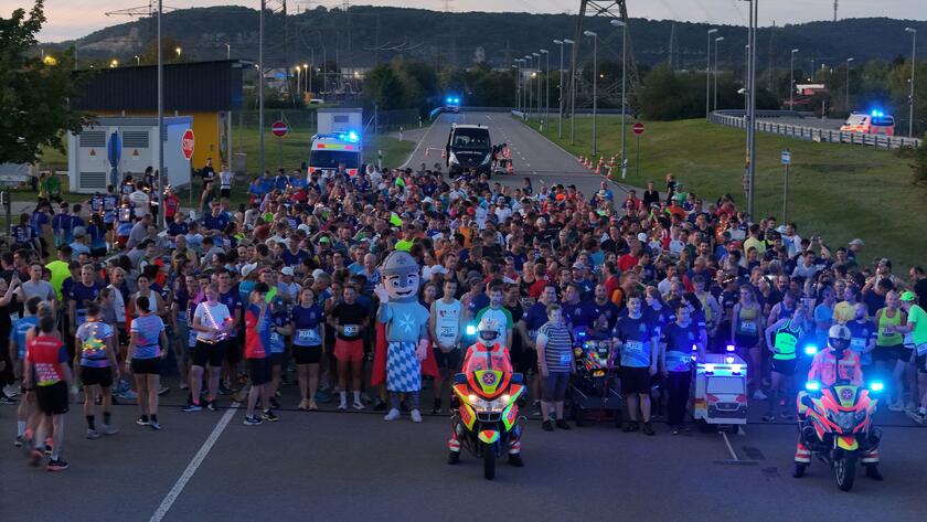 Blaulichtlauf Foto Start