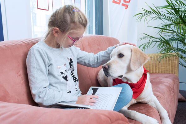 Hunde sind geduldige Zuhörer