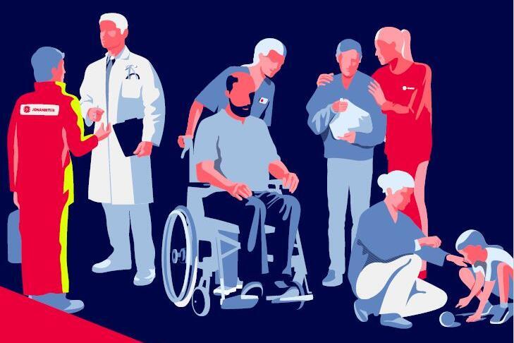 Titelblatt des Positionspapiers der Johanniter-Unfall-Hilfe zur Bundestagswahl 2021.