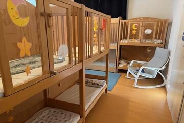 Schlafraum Johanniter-Krabbelstube "Villa Kunterbunt"