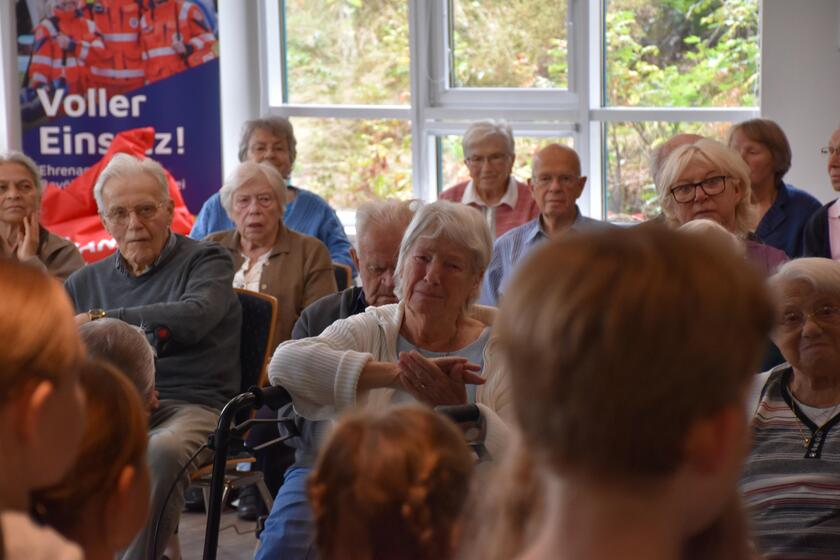 Die Kinder der Chorklasse hatten viel geübt und ein tolles Programm vorbereitet