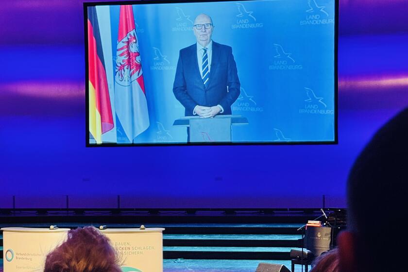 Videobotschaft des Ministerpräsidenten Dietmar Woidke zum VcKB-Neujahrsempfang. 