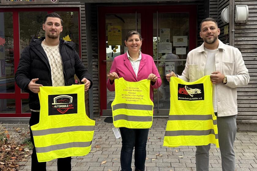 Dilan Bekler bedankte sich für die wertvolle Spende.