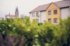 Blick auf die Kirche