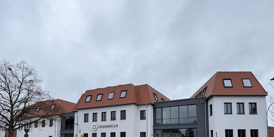 Neubau Landesgeschäftsstelle von der Straßenseite