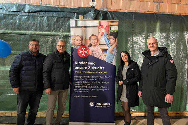 Richtfest in Zülpich: Neue Johanniter-Kita