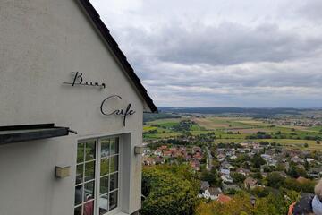 Ausblick vom Burg Café aus