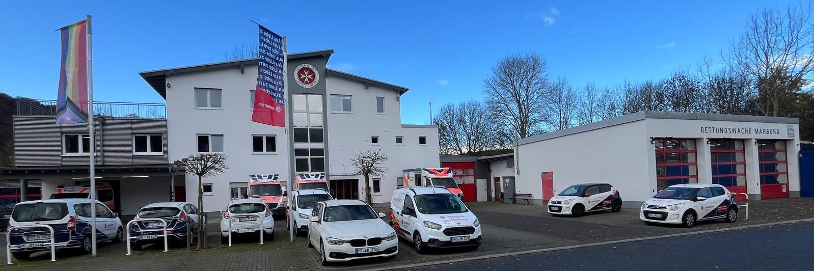 Außenansicht Gebäude Dienststelle Marburg