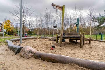 Außengelände des Johanniter-Kinderhauses Wilde 13