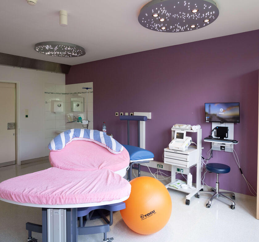 Ein Kreißsaal im Johanniter-Krankenhaus Bonn