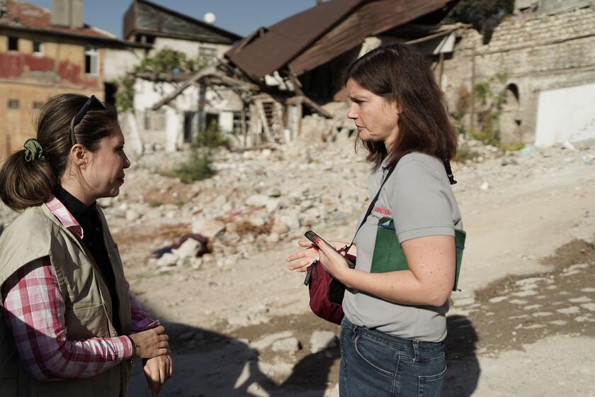 Colleagues visit Syria after the devastating earthquake