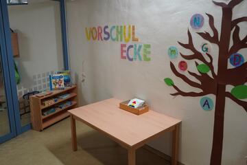 Ecke für Vorschulkinder