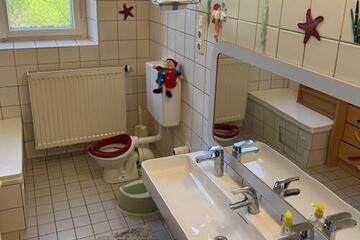 Waschraum Johanniter-Krabbelstube "Villa Kunterbunt"