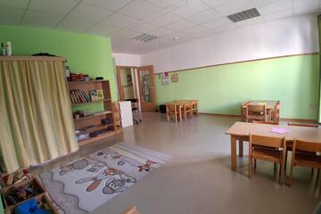 Der "Mäuse-Raum" und Elementarbereich der Kita "Wichtelstube"