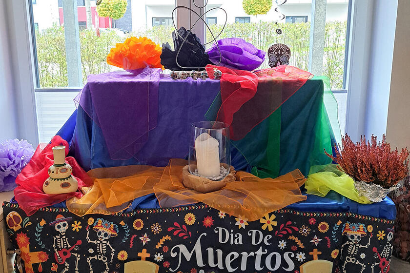 Altar für den Dias de los Muertos