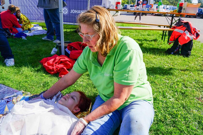 Die Fallbeispiele sind aufregend für die Mitarbeiterinnen der OGS Zauberhut, die zum Beispiel Erwachsene und Kinder bei Unfällen versorgen müssen.