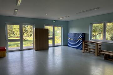 Bewegungsraum des Horts "Wichtelstube" 