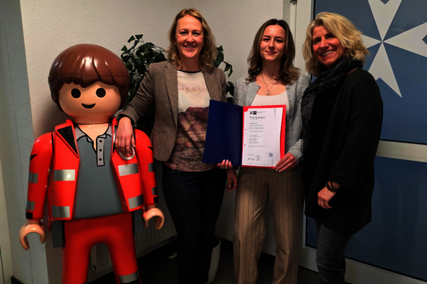 v.l.n.r.: Verena Dienst, Charlotte Zylka und Ute Schäfer