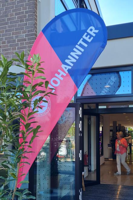 Bild vom Eingang des Vitalzentrums