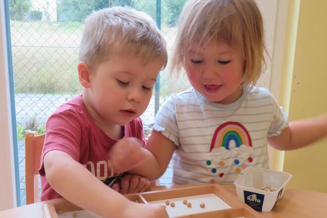 Die Kinder hatten viel Spaß mit den Übungen und Stationen.