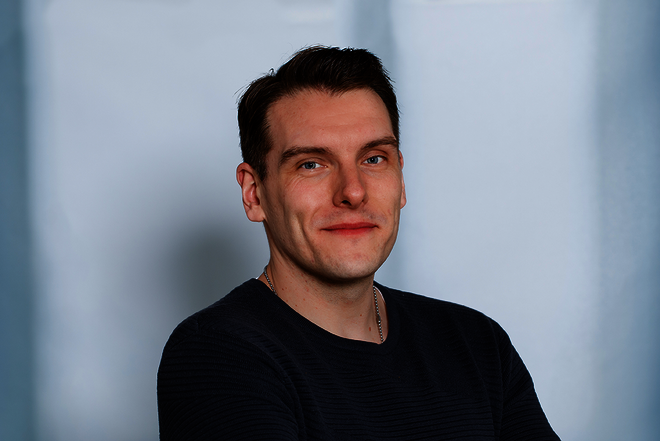 Das Bild zeigt den Sachgebietsleiter des Rettungsdienstes Richard Gehring