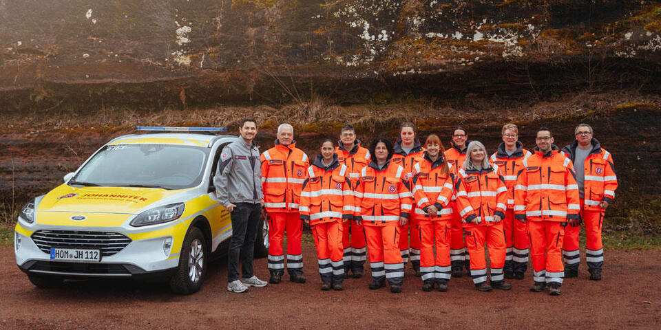 Gruppenbild Rettungshundestaffel 