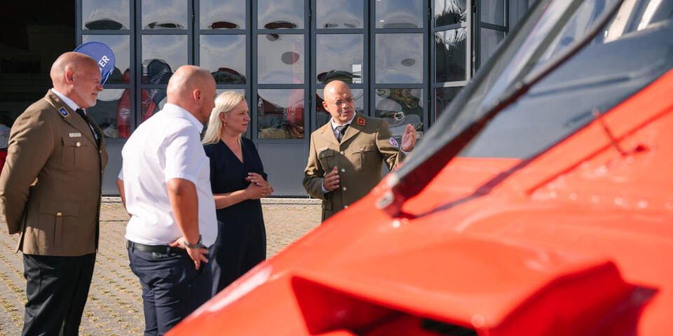 Frank Zabell, Johannes Jabs, Diana Stolz und Mumi Taleb.
