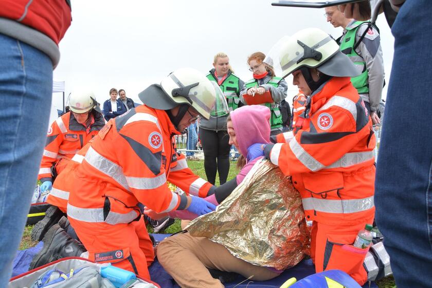 Notfallszenario beim Wettkampf