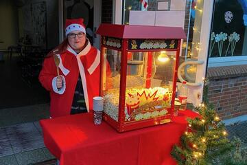Selbstverständlich gibt es auch zum Nikolaus Popcorn