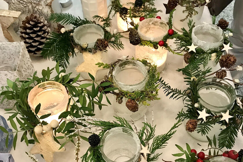 weihnachtliche Dekorationen