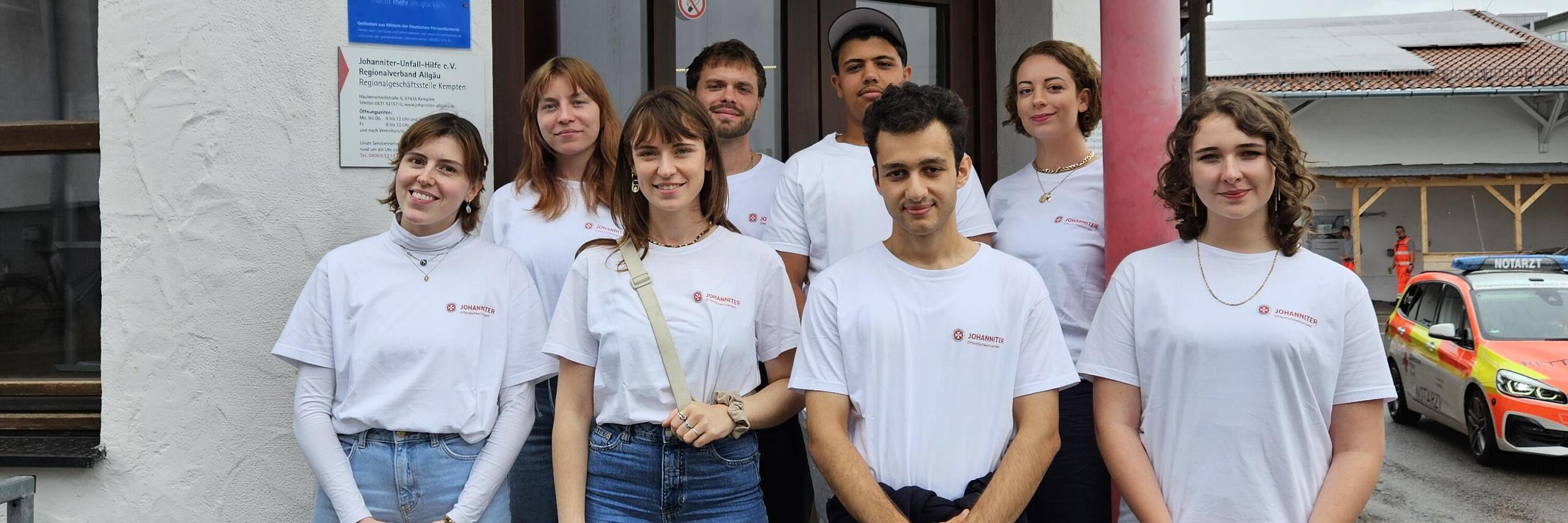 Das Team der Mitgliederwerbung in Memmingen Juli 2025