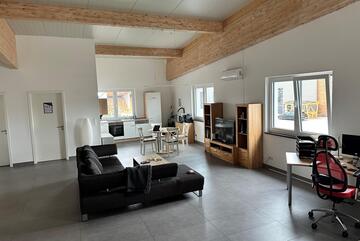 Die Wemdinger Rettungswachewache der Johanniter von innen.